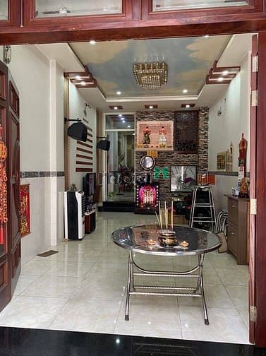 Hình ảnh Nhà cho thuê ĐẦY ĐỦ NỘI THẤT, hẻm 10m, ngay chợ Lê Văn Qưới, Btân