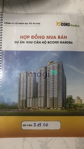Hình ảnh Chính Chủ Bán Căn Hộ 57m2, Bcons Garden 30tr/m2.