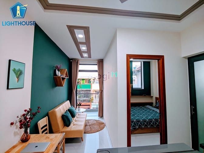 Hình ảnh 1-2 phòng ngủ ( NEW ) có cửa sổ ban công gần VinCom - Quận 1 - Quận 2