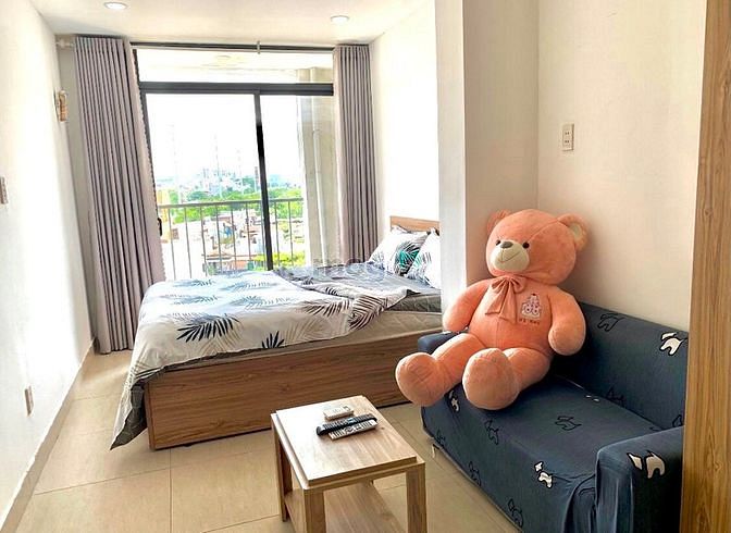 Hình ảnh Căn Hộ Full Nội Thất- Bancol Rộng Rãi- Thoáng Mát. Gần ĐH VanLang.