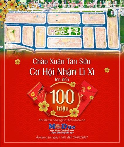 Hình ảnh Sổ đỏ trao tay - nhận ngay lì xì lên đến 100 triệu