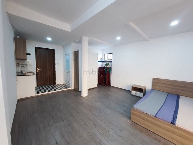 Hình ảnh CH 1PN, full NT, 35m2 Lê Quang Định, Bình Thạnh. Ban công thoáng mát