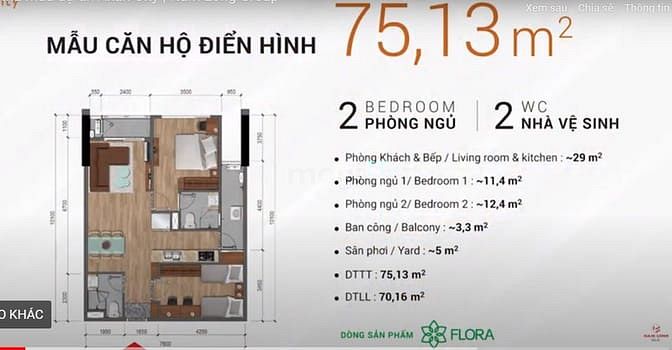 Hình ảnh Mb6623 nạp rút nhanh chóng Akari 2PN giá tốt 2,08 tỷ/căn - chốt nhanh thủ tục gọn