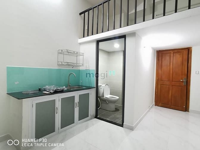 Hình ảnh Chung cư mini gác cao 1m7 , có ban công - cửa sổ full nội thất gần PMH