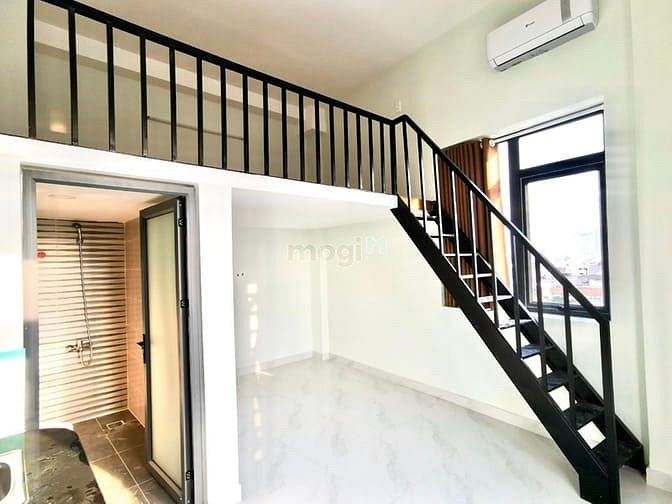 Hình ảnh Chung cư mini gác cao 1m7 , có ban công - cửa sổ full nội thất gần PMH