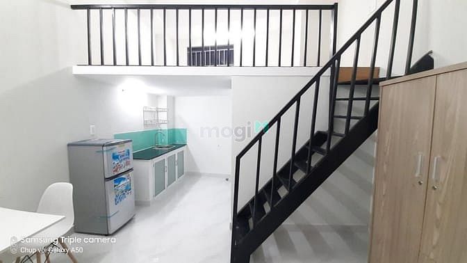 Hình ảnh Chung cư mini gác cao 1m7 , có ban công - cửa sổ full nội thất gần PMH