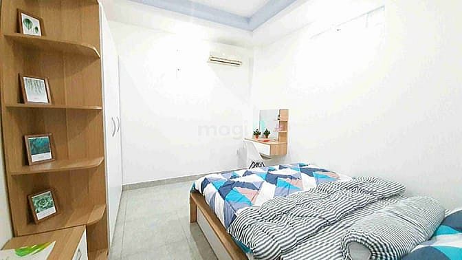 Hình ảnh Chung cư 1 Phòng ngủ 45m2 Full_ban công_ sau Vincom Trần Trọng Cung