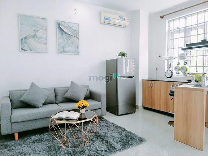 Hình ảnh Chung cư 1 Phòng ngủ 45m2 Full_ban công_ sau Vincom Trần Trọng Cung