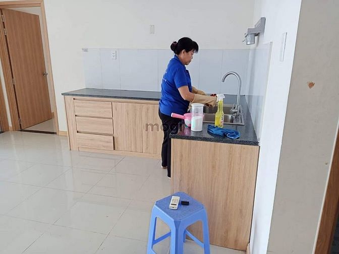 Hình ảnh C/h Jamona City, Q7, 73m2, 2pn, Nhà trống có rèm, tủ bếp - 6.5tr