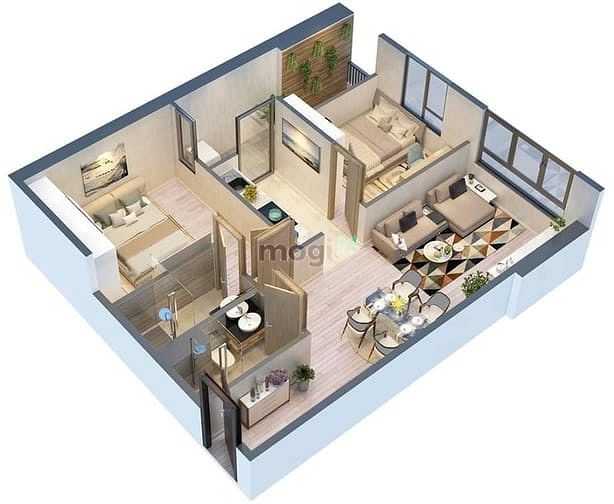 Hình ảnh Chung cư giá rẻ trung tâm thành phố Bắc Giang
