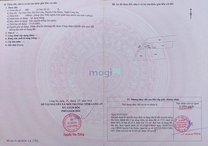 Hình ảnh Đất Lúa 2800 có 534 thổ cư Quy hoạch dân cư hiện hữu Ngay Thị Trấn