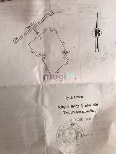 Hình ảnh Đất MẶT TIỀN ql 55. Thắng hải bình thuận giá 1 tỷ 750 triệu