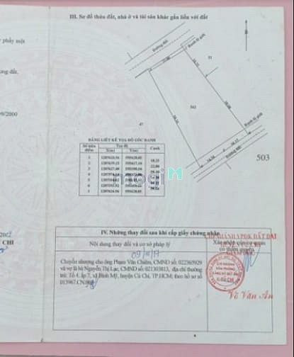 Hình ảnh Chính chủ bán đất 2 mặt tiền, SHR, xây dựng tự do xã Bình Mỹ, Củ Chi