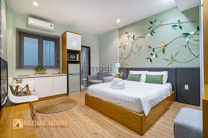 Hình ảnh Studio full nội thất quận 1 gần chợ Bến Thành_CV Tao Đàn_ĐH Hoa Sen