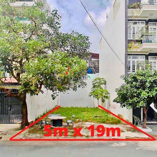 Hình ảnh bán lô đất sát bên nhà  kdc Tân Tạo, 5x19m, có Sổ hồng  bán nhanh nền