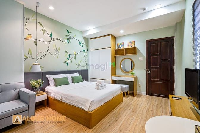 Hình ảnh Stusio Full nội thất Quận 1 gần chợ Bến Thành_CV Tao Đàn_ĐH Hoa Sen