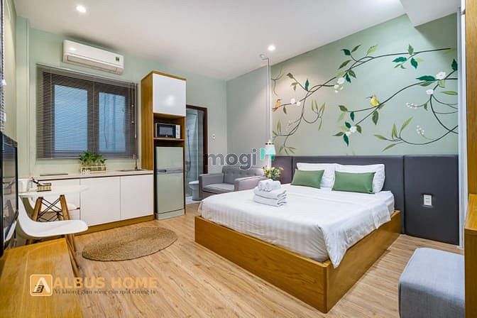 Hình ảnh Stusio Full nội thất Quận 1 gần chợ Bến Thành_CV Tao Đàn_ĐH Hoa Sen