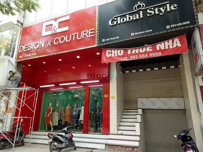 Hình ảnh Cho thuê nhà mặt phố Thái Hà 80 m2, mặt tiền 6 m