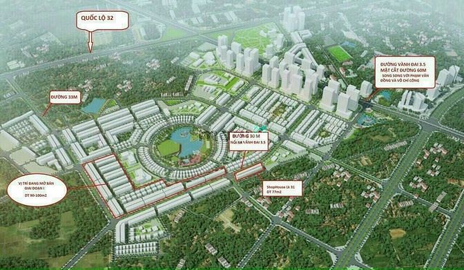 Hình ảnh Cần bán ô đất dịch vụ Kim Chung Di Trạch Lai Xá