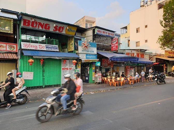 Hình ảnh Nhà 2 MT khu DC Miếu Nổi đông đúc