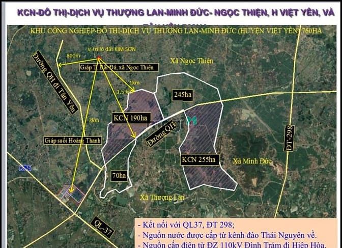 Hình ảnh Đất nền ven khu công nghiệp Bắc Giang