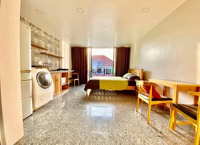 Hình ảnh Căn Hộ Thảo Điền đầy đủ nội thất, có ban công lớn thiết kế lạ mắt