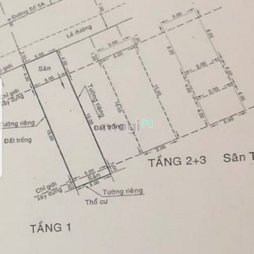 Hình ảnh Bán nhà Đường 5 A khu Tên Lửa, Quận Bình Tân, giá 12 tỷ2