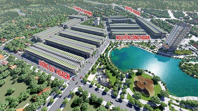 Hình ảnh Bán lô cạnh góc, xây dựng tự do, mua là lãi
