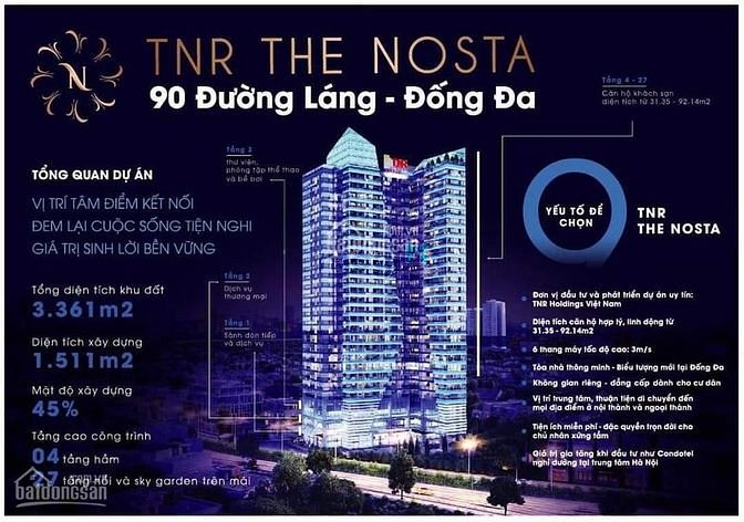 Hình ảnh TNR The Nosta đường Láng - Trang Chủ MB66.COM / Đăng Ký Tặng 66K cao cấp đạt tiêu chuẩn 6 sao.