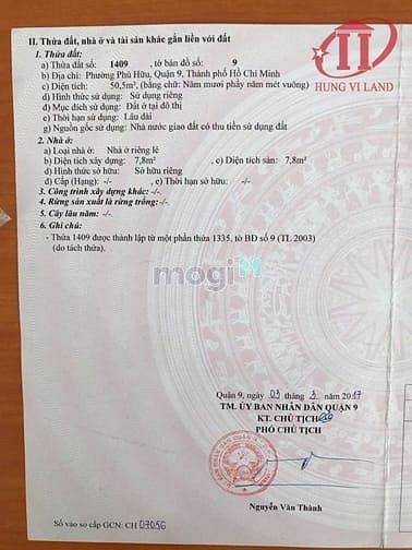 Hình ảnh HUNGQ9 - Chính chủ cần bán Đất nền dự án Tín Hưng đường Liên Phường