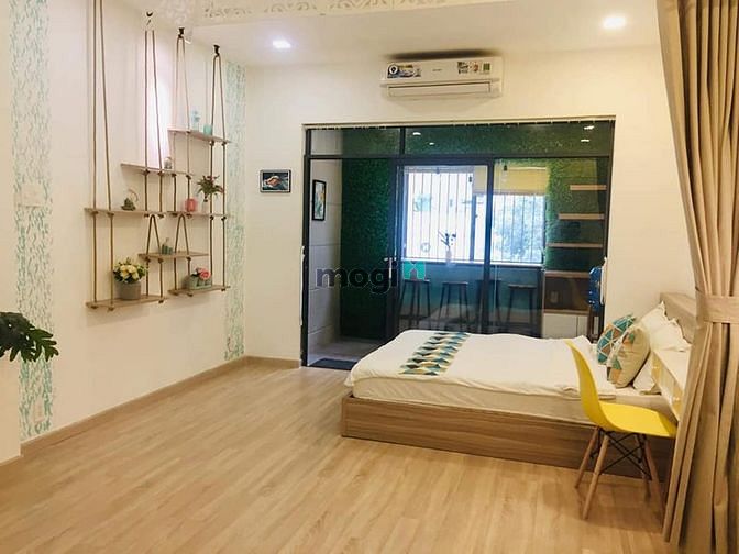 Hình ảnh Cho Thuê Căn Hộ có ban công, đầy đủ nội thất, giờ giấc tự do.
