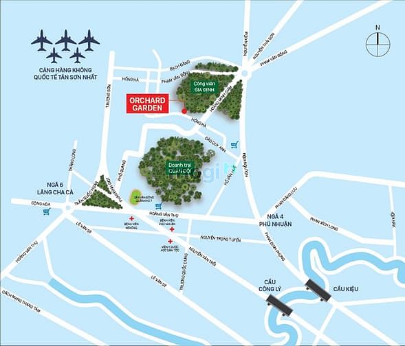 Hình ảnh Căn Hộ Studio Cao Cấp Đầy Đủ Nội Thất - Orchard Garden