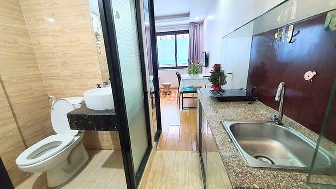 Hình ảnh Siêu Phẩm Studio Full nội thất, máy giặt riêng ngay Trần Phú Quận 5
