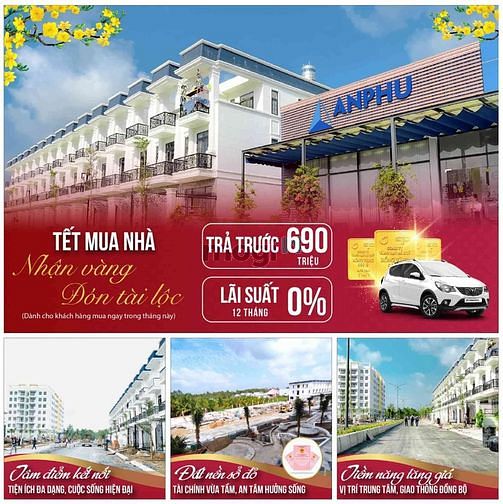 Hình ảnh Khu đô thị An Phú Cần Thơ trung tâm quận Cái Răng