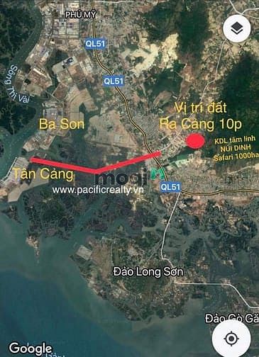 Hình ảnh Đất trung tâm Phú Mỹ đón đầu cao tốc BH - VT, cảng Cái Mép 519m2 giá1