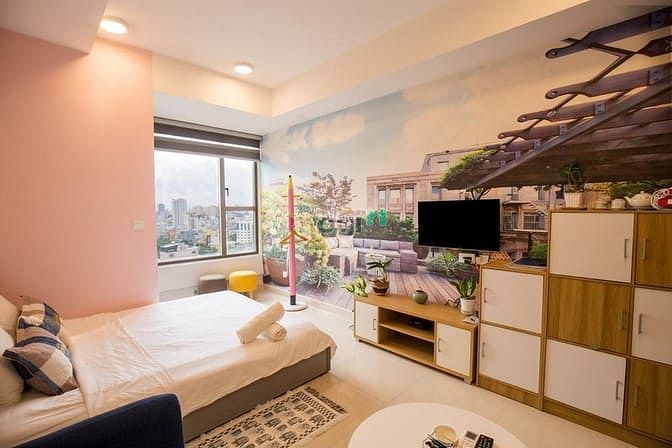 Hình ảnh Cần cho thuê lại 1PN Trang Chủ MB66.COM / Đăng Ký Tặng 66K Rivergate Q4 giá 8.5tr/tháng full nội thất