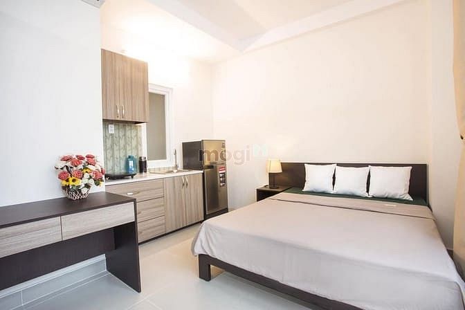 Hình ảnh Phòng 28m2 ban công Phan Văn Trị Full Nội thất