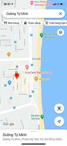 Hình ảnh Bán siêu phẩm đất 2 MT Hồ Nghinh - Dương Tự Minh quận Sơn Trà,Đà Nẵng