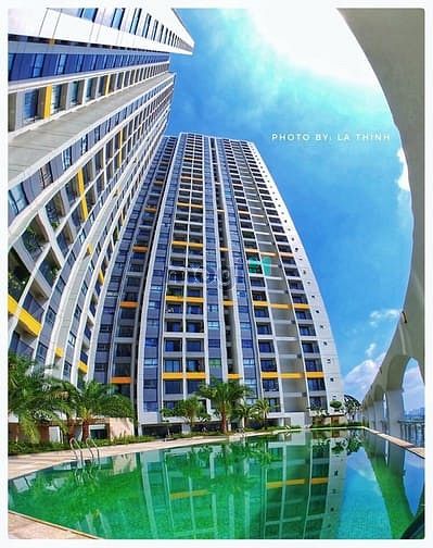 Hình ảnh Cho thuê CH Sân vườn 75m2, 2PN - CC The Pegasute, Q8, có máy lạnh+ rèm