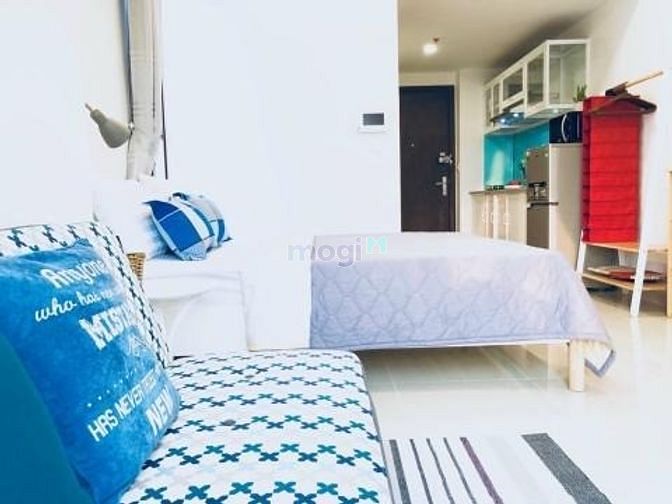 Hình ảnh Cho thuê 1PN River gate Q4 full nội thất giá rẻ,ưu đãi chỉ cọc 1 tháng