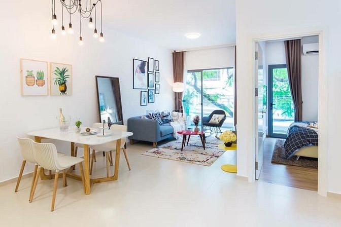 Hình ảnh Căn Hộ HausNeo Liên Phường Đỗ Xuân Hợp 2PN, 1WC, 1PK,1Ban Công Mới Đẹp