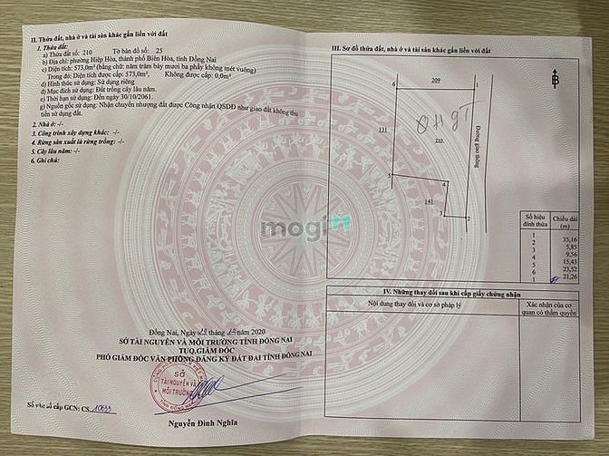 Hình ảnh Bán đất Cù lao Phố Hiệp Hòa - vị trí trung tâm Tp Biên Hòa
