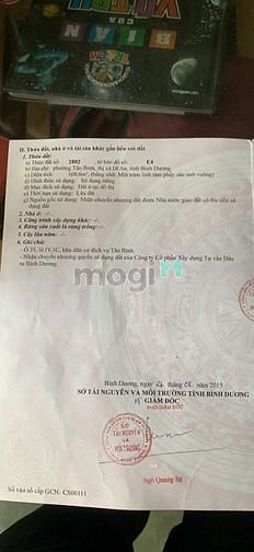 Hình ảnh Bán đất dĩ an bình dương đường nhựa 8m vỉa hè