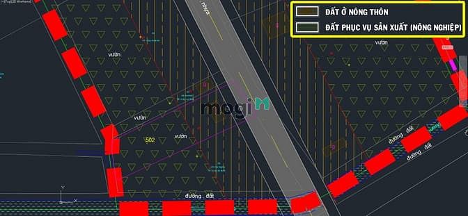 Hình ảnh Bán đất 2 mặt tiền đường 792 - 1376m2 - 20x75 - 419m2 thổ cư