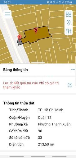 Hình ảnh Bán Đất Quận 12 Mặt Tiền Đường Thạnh Xuân 25 156m2 Giá 5,95 tỷ
