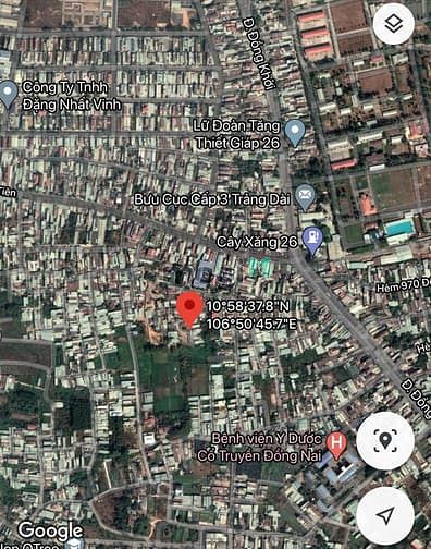 Hình ảnh Đất nền thổ cư phường Tân Phong - Tp Biên Hòa giá rẻ