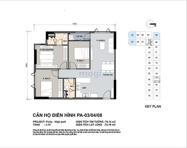 Hình ảnh Giỏ hàng 200 căn đẹp nhất của Park 1 DA Pi City