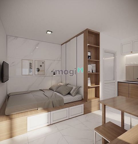Hình ảnh Căn hô Full nội thất, studio+balcon, thoáng mát, Bình thạnh