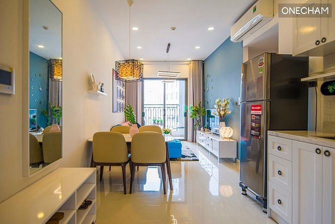 Hình ảnh Cho thuê chung cư Saigon Royal Q4, full nội thất, 2PN view sông