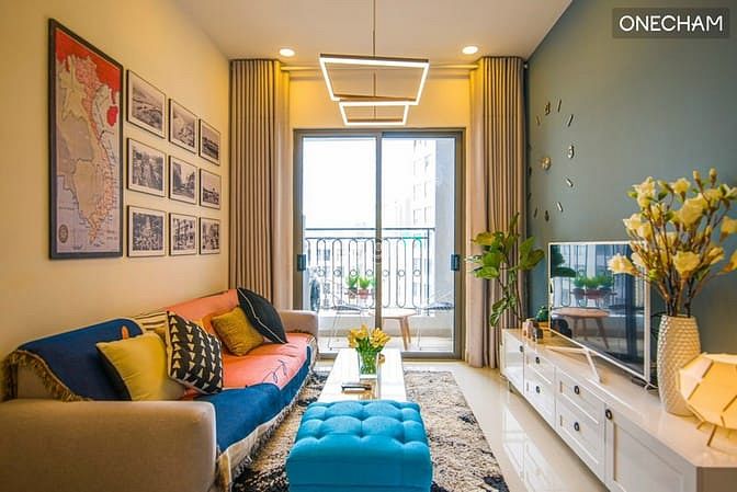 Hình ảnh Cho thuê chung cư Saigon Royal Q4, full nội thất, 2PN view sông